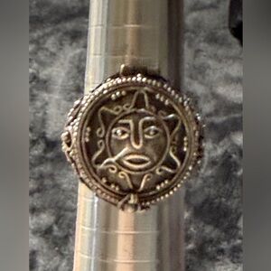 Vintage Sterling Silver Poison Ring